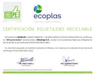 Certificado Ecoplas